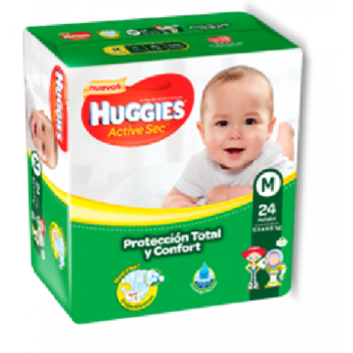 huggies active sec 24